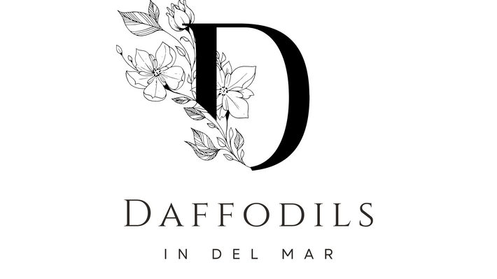 Daffodils in Del Mar logo